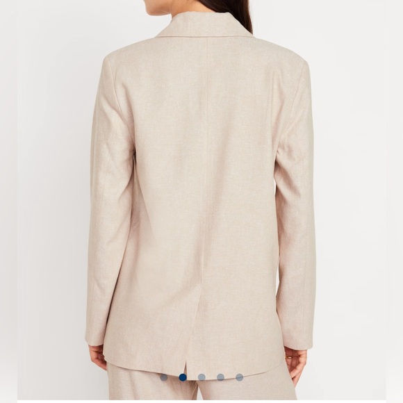 Old Navy Linen Blend Blazer - Picture 4 of 9